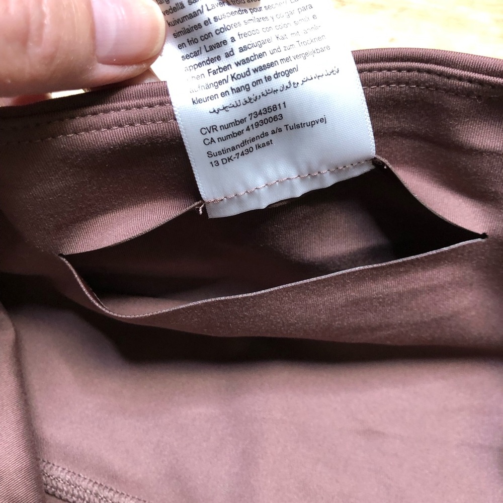 Girlfriend Collective Cocoa Compressive High Rise Leggings - Picture 5 of 7